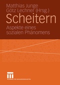 Cover: Scheitern - VS Verlag f&uuml;r Sozialwissenschaften
