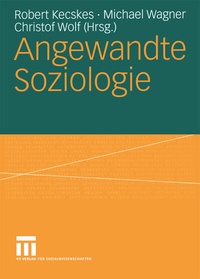 Abbildung von: Angewandte Soziologie - VS Verlag für Sozialwissenschaften