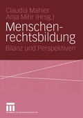 Cover: Menschenrechtsbildung - VS Verlag f&uuml;r Sozialwissenschaften