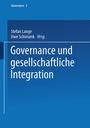 Cover: Governance und gesellschaftliche Integration - VS Verlag für Sozialwissenschaften