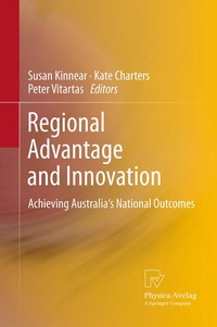 Enlarge image Cover: Regional Advantage and Innovation - Physica