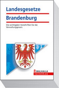 Abbildung von: Landesgesetze Brandenburg Taschenausgabe - Walhalla