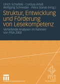 Cover: Struktur, Entwicklung und F&ouml;rderung von Lesekompetenz - VS Verlag f&uuml;r Sozialwissenschaften