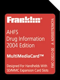 Abbildung von: AHFS DI 2004 - Wissenschaftliche Verlagsgesellschaft