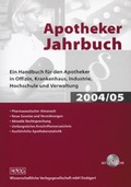 Cover: Apotheker-Jahrbuch 2004/2005 - Wissenschaftliche Verlagsgesellschaft
