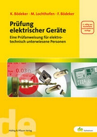 Abbildung von: Prüfung elektrischer Geräte - Hüthig