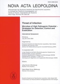 Cover: Threat of Infection - Wissenschaftliche Verlagsgesellschaft