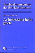 Cover: Kommentar zum ArbeitssicherheitsgeSetz - Fachmedien Recht und Wirtschaft