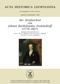Cover: Der Briefwechsel von Johann Bartholom&auml;us Trommsdorff (1770-1837) - Wissenschaftliche Verlagsgesellschaft
