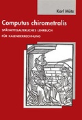 Cover: Computus chirometralis - Jan Thorbecke Verlag