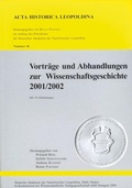 Cover: Vortr&auml;ge und Abhandlungen zur Wissenschaftsgeschichte 2001/2002 - Wissenschaftliche Verlagsgesellschaft