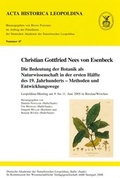 Cover: Christian Gottfried Nees von Esenbeck - Wissenschaftliche Verlagsgesellschaft