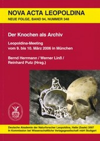 Abbildung von: Der Knochen als Archiv - Wissenschaftliche Verlagsgesellschaft