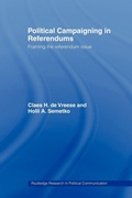 Cover: Political Campaigning in Referendums - Routledge