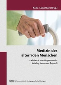 Cover: Medizin des alternden Menschen - Wissenschaftliche Verlagsgesellschaft