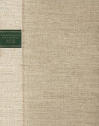 Enlarge image Cover: Chartularium Sangallense 1362-1372 - Jan Thorbecke Verlag