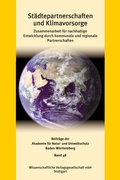 Cover: St&auml;dtepartnerschaften und Klimavorsorge - Wissenschaftliche Verlagsgesellschaft