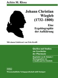 Cover: Johann Christian Wiegleb (1732-1800) - Wissenschaftliche Verlagsgesellschaft