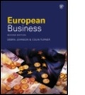 Cover: European Business - Routledge