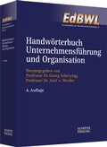 Cover: Handw&ouml;rterbuch Unternehmensf&uuml;hrung und Organisation (HWO) - Sch&auml;ffer-Poeschel