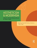 Cover: Aestheticism and Modernism - Routledge