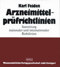 Abbildung von: Arzneimittelprüfrichtlinien - Wissenschaftliche Verlagsgesellschaft