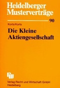 Cover: Die Kleine Aktiengesellschaft - Fachmedien Recht und Wirtschaft