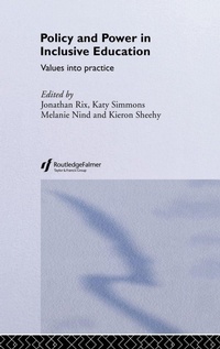 Enlarge image Cover: Policy and Power in Inclusive Education - Routledge