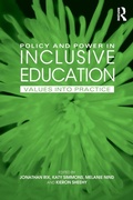 Cover: Policy and Power in Inclusive Education - Routledge
