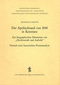 Cover: Der Aprilaufstand von 1848 in Konstanz - Jan Thorbecke Verlag