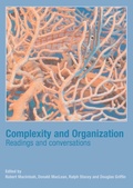 Cover: Complexity and Organization - Routledge
