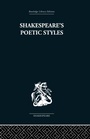 Cover: Shakespeare's Poetic Styles - Routledge