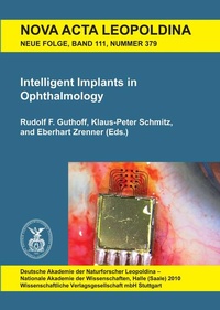 Enlarge image Cover: Intelligent Implants in Ophthalmology - Wissenschaftliche Verlagsgesellschaft