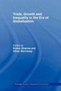 Cover: Trade, Growth and Inequality in the Era of Globalization - Routledge