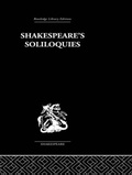 Cover: Shakespeare's Soliloquies - Routledge