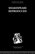 Cover: Shakespeare Reproduced - Routledge