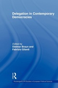 Cover: Delegation in Contemporary Democracies - Routledge