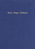 Cover: Bauer, B&uuml;rger, Edelmann - Jan Thorbecke Verlag