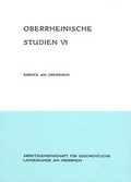 Cover: Barock am Oberrhein - Jan Thorbecke Verlag