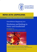 Cover: Wachstum und Reifung in Natur und Gesellschaft - Wissenschaftliche Verlagsgesellschaft