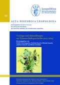 Cover: Vortr&auml;ge und Abhandlungen zur Wissenschaftsgeschichte 2011/2012 - Wissenschaftliche Verlagsgesellschaft