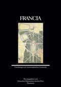 Cover: Francia, Band 39 - Jan Thorbecke Verlag