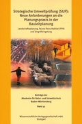 Cover: Strategische Umweltpr&uuml;fung (SUP): Neue Anforderungen an die Planungspraxis in der Bauleitplanung - Wissenschaftliche Verlagsgesellschaft