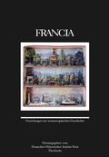 Cover: Francia, Band 40 - Jan Thorbecke Verlag