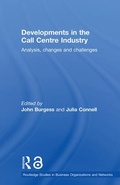 Cover: Developments in the Call Centre Industry - Routledge