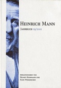 Cover: Heinrich Mann-Jahrbuch 19/2001 - Schmidt-R&ouml;mhild