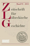 Cover: Zeitschrift f&uuml;r L&uuml;beckische Geschichte Band 91 / 2011 - Schmidt-R&ouml;mhild