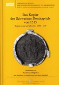 Cover: Das Kopiar des Schweriner Domkapitels von 1515 - Schmidt-R&ouml;mhild