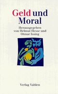 Cover: Geld und Moral - Vahlen