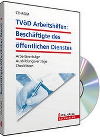 Abbildung von: CD-ROM TVöD Arbeitshilfen: Beschäftigte des öffentlichen Dienstes (Grundversion) - Walhalla